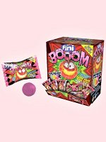 Кислая леденцовая карамель со вкусом клубники Fini Boom 5 гр