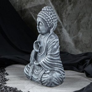 Сувенир "Будда" серый, 28 см