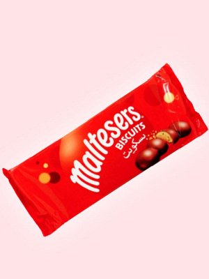 Хрустящее печенье покрытое молочным шоколадом Maltesers Biscuits / Мальтизерс 110 гр