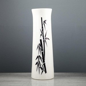 Ваза напольная "Элита", керамика, бамбук, 41 см