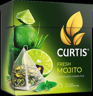 Чай CURTIS Пирамидки Fresh Mojito 20 пак. зел. (12)