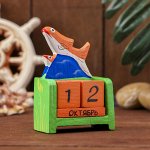 Настольный календарь &quot;Рыбка&quot; 7х4х11 см