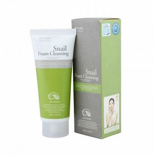 Пенка для умывания, Улитка 3W CLINIC Snail Foam Cieansing 100 мл., шт