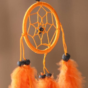 Ловец снов "Осенняя пора" оранжевый 0,5х6х25 см