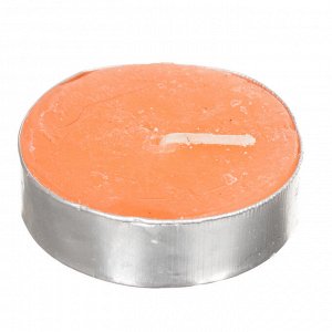 Набор свечи в гильзе "Платинум" 6 шт апельсин 10х6х1 см