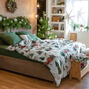 Постельное бельё "Этель" Winter ranch дуэт 143х215 см 2 шт,220х240 см,70х70 см 2 шт,поплин 125 г/м2
