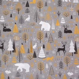 Постельное бельё "Этель" 1.5 сп Let it snow (вид 2) 143х215 см, 150х214 см, 70х70 см - 2 штуки