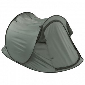 Палатка туристическая 2-местная maclay KAMCHATKA Dark'n'Cool 2, 215x120x95 см, автоматическая, трекинговая, двухслойная, зелёная