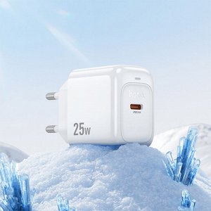 Сетевое зарядное устройство быстрая зарядка HOCO CS53A Surplus USB-C + кабель PD25W+QC3.0