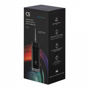 Ирригатор полости рта портативный CS Medica AquaPulsar CS-6 EXTEND Black