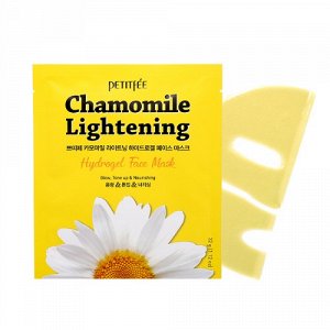 Petitfee Chamomile Lightening Hydrogel Face Mask Успокаивающая гидрогелевая маска с экстрактом ромашки