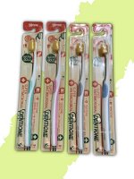 З/щетка Dentione с компактной головкой, сверхтон. щетинк и тонкой прорезин ручкой (сред жест) 1 шт