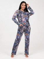 52 ЖЕНСКАЯ ПИЖАМА (брюки)  (змея)