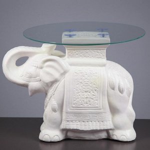 Подставка - стол светящийся "Слон" 58х28х50см