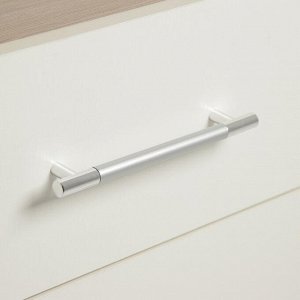 Комод КП- 3 пеленальный, 3 ящика, 1000х800х440(730), Ясень шимо светлый/Белый