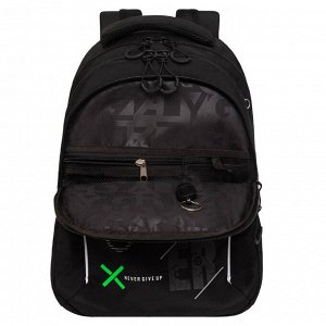Рюкзак школьный GRIZZLYс карманом для ноутбука 13", анатомической спинкой, для мальчика
