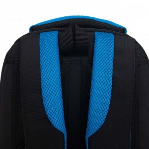 Рюкзак школьный GRIZZLY с карманом для ноутбука 13", анатомической спинкой, для мальчика