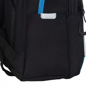 Рюкзак школьный GRIZZLY с карманом для ноутбука 13", анатомической спинкой, для мальчика