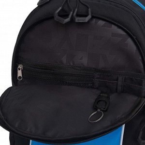 Рюкзак школьный GRIZZLY с карманом для ноутбука 13", анатомической спинкой, для мальчика