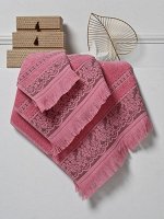 Полотенце махровое с бахромой 50*90