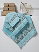 Полотенце махровое с бахромой 50*90