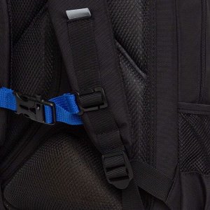 Рюкзак школьный GRIZZLY с карманом для ноутбука 13", анатомической спинкой, для мальчика