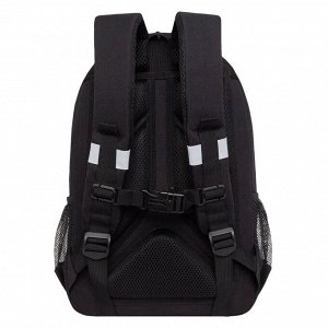 Рюкзак школьный GRIZZLY с карманом для ноутбука 13", анатомической спинкой, для девочки