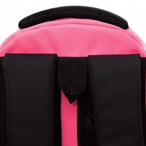 Рюкзак школьный GRIZZLY с карманом для ноутбука 13", анатомической спинкой, для девочки