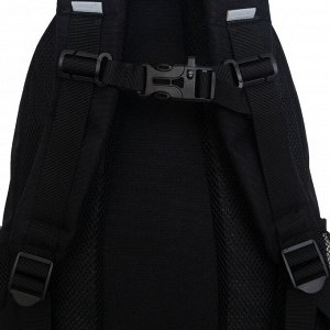 Рюкзак молодежный GRIZZLY с тремя отделениями, укрепленной спинкой, для девочки, женский