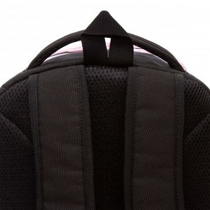 Рюкзак школьный GRIZZLY с карманом для ноутбука 13", жесткой спинкой, двумя отделениями, для девочки