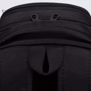 Рюкзак школьный GRIZZLY с карманом для ноутбука 13", жесткой спинкой, двумя отделениями, для девочки