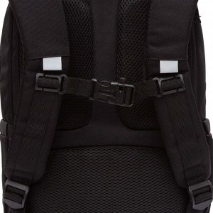 Рюкзак школьный GRIZZLY с карманом для ноутбука 13", двумя отделениями, анатомической спинкой, для девочки