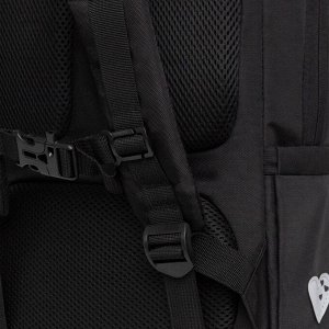 Рюкзак школьный GRIZZLY с карманом для ноутбука 13", двумя отделениями, анатомической спинкой, для девочки