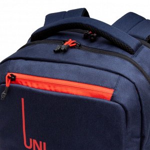 Рюкзак молодежный с отделением для ноутбука 15", анатомической спинкой, для мальчика, мужской