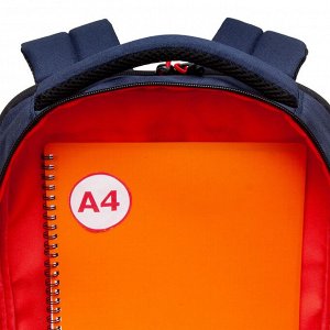 Рюкзак молодежный с отделением для ноутбука 15", анатомической спинкой, для мальчика, мужской