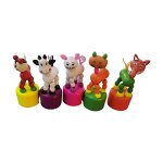 Игрушка деревянная Животное 201769464  XF32314 (11см) (1/720)