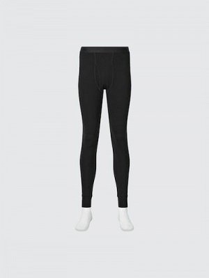 UNIQLO Extra Warm Heattech - теплые термо-подштанники - 09 BLACK