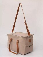 Сумка Arya Женская из Фетра 38x20x26 Peyton Бежевый