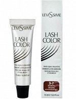 Краска для бровейи ресниц LASHCOLOR EYEBROWS. коричневая № 3-7, 15 мл.