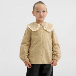 Рубашка для девочки из фланели KAFTAN размер