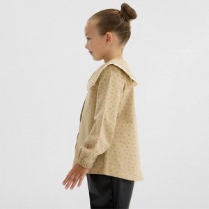 Рубашка для девочки из фланели KAFTAN размер