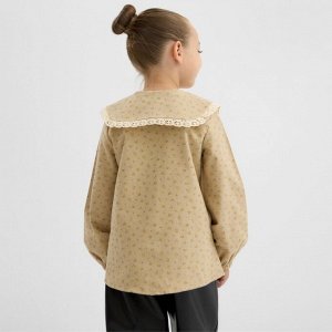 Рубашка для девочки из фланели KAFTAN размер
