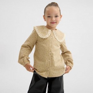 Рубашка для девочки из фланели KAFTAN размер