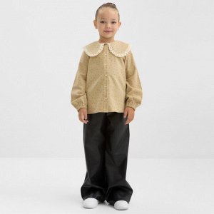 Рубашка для девочки из фланели KAFTAN размер