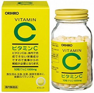 Витаминный комплекс Orihiro витамин С 1000 мг 300 шт.