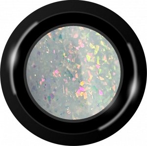 UKKI 04 гель с хлопьями Юкки Unique для наращивания/моделирования и укрепления ногтей, 15 мл
