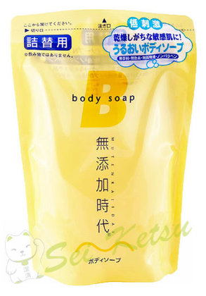 "Real" "Mutanka Jidai Body Soap" Мыло  жидкое для тела без добавок  400 мл. 1/12