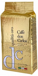 Кофе молотый (Carraro Don Carlos Qualita Oro) [250 гр., Италия, арабика]