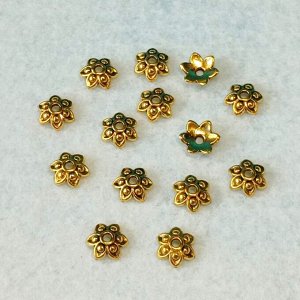 Шапочка для бусин 6*2мм