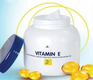 Тайский многофункциональный крем с витамином Е Aron Moisturizing Cream with Vitamin E 200 g., Крем для рук и для тела с витамином Е 200 гр.